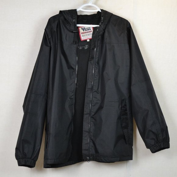Viking  Rain black Jacket  size XL NWOT summer spring - Picture 3 of 8